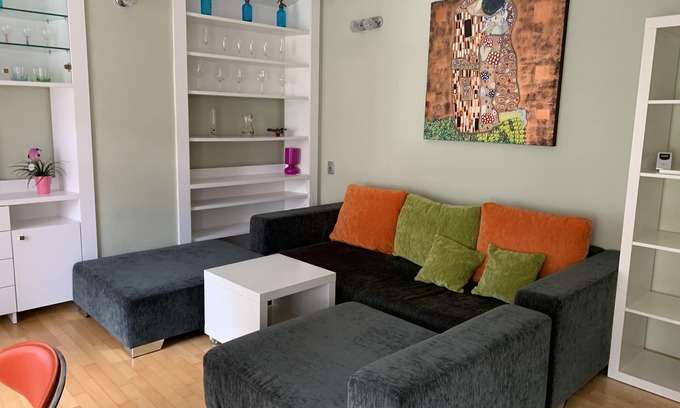 Ljubljana City Centre Apartment | Charming Apartment with River and Castle View