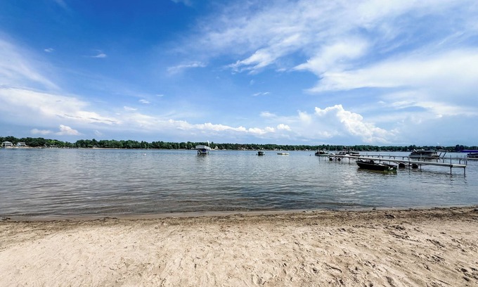 National City House | Charming Beachfront Getaway on Sand Lake - Near Tawas