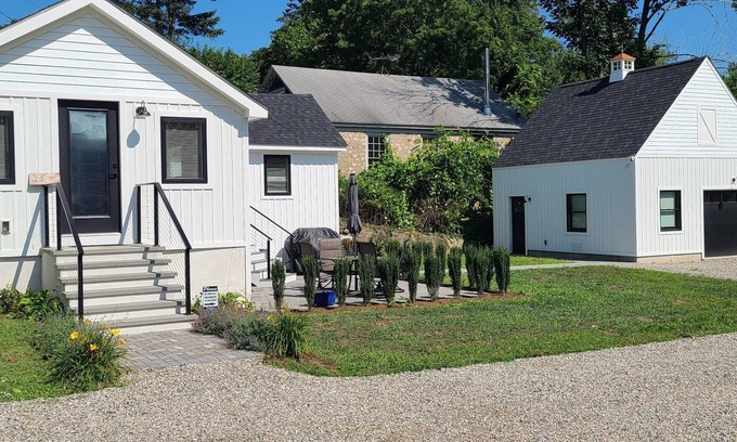 Stonington House | Charming brand new 2-bedroom home in beautiful Mystic Village with barn.