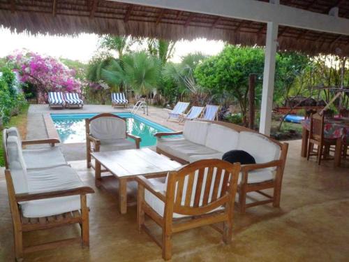 Nosy Be House | Charming bungalow in Andilana, pool, sea view and garden