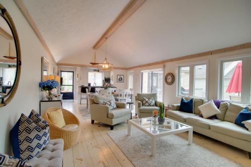 Mews Village House | Charming Cape Cod Home with Patio, 2 Mi to Beach!