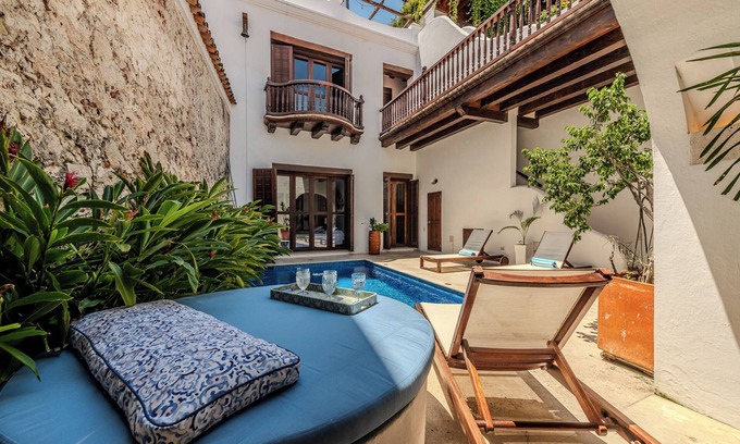Cartagena District House | Charming Colonial Escape: Experience the Heart of Cartagena in Style!