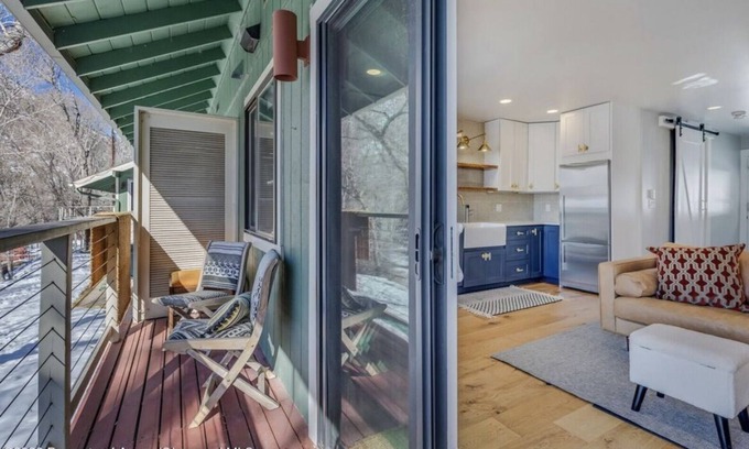 Snowmass Village Condo | Charming Condo overlooking the Roaring Fork River in Old Snowmass