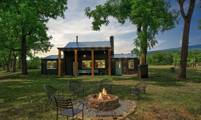 Star Tannery Cottage | Charming Cottage on Trout Stream in peaceful Star Tannery with EV Charger