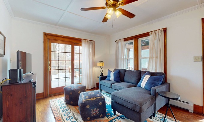 Bolton Landing House | Charming cottage w/deck, yard & fire pit - close to lake and town