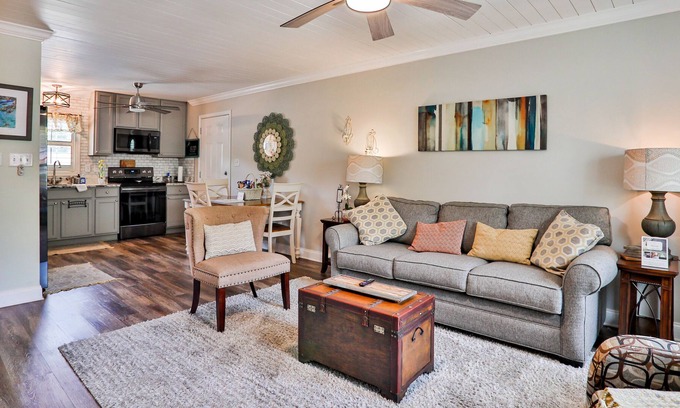 Fruit Cove Cottage | Charming cottage with shared pool, sauna, patio, grill & loft - dog-friendly