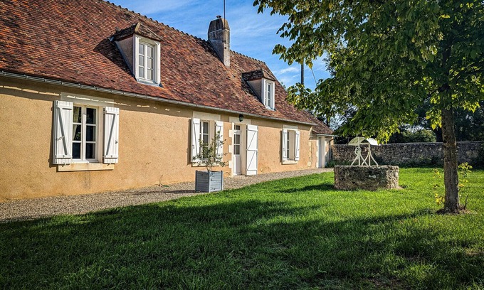 Belabre Cottage | Charming Cottage with Pool, Terrace, and Garden in Brenne Natural Park
