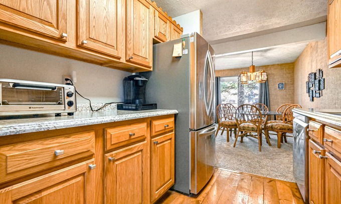 White Haven House | Charming, cozy, waterfront townhome with fireplace, near skiing/hiking