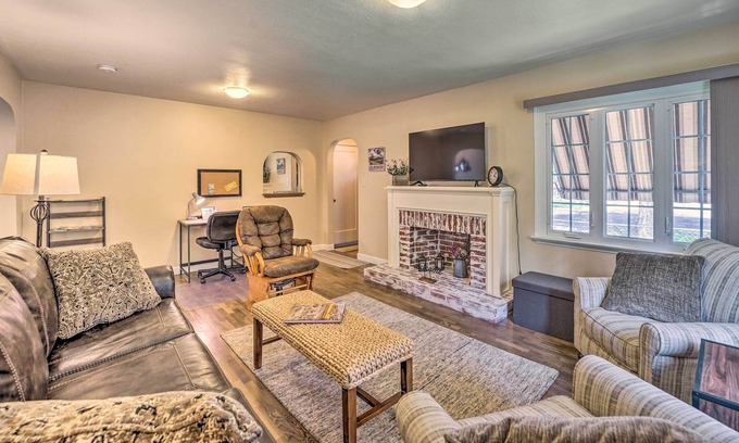 Laramie House | Charming Downtown Laramie Home: Walk to UW!
