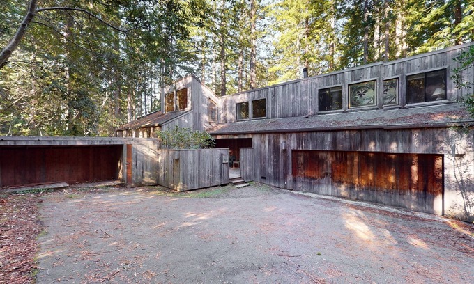 Sea Ranch House | Charming Forest Lodge with Private Hot Tub, Sauna, Fireplace, & Shared Pool