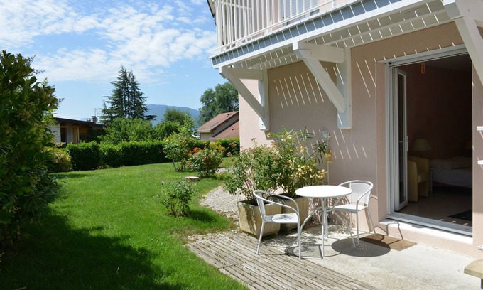 Annecy-le-Vieux Apartment | Charming furnished studio 2, 5 km from Annecy, mountain view near lake
