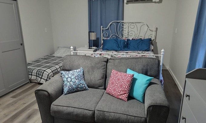 Chesterfield House | Charming Garden Corner with large fenced yard.