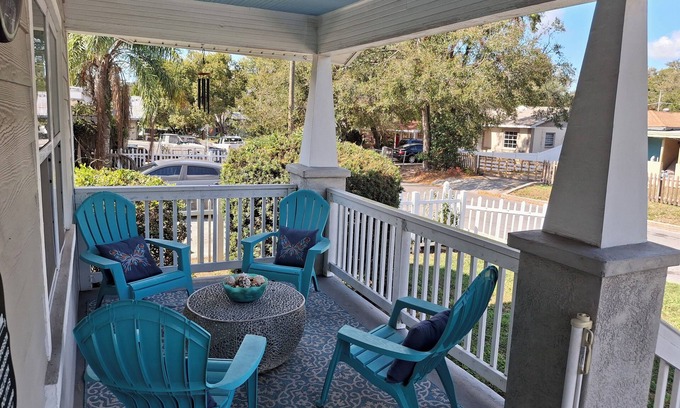 Tampa House | Charming Haven - 3 Bd/2 Ba in Seminole Heights - Close to Everything