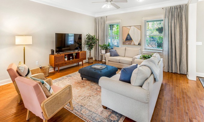 Dixon Park House | Charming Home Near Forsyth Park w/Parking + Outdoor Space by Lucky Savannah