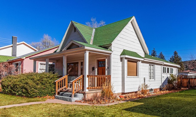Durango House | Charming Home with Fireplace & Private Washer/Dryer, Close to River & Bike Path