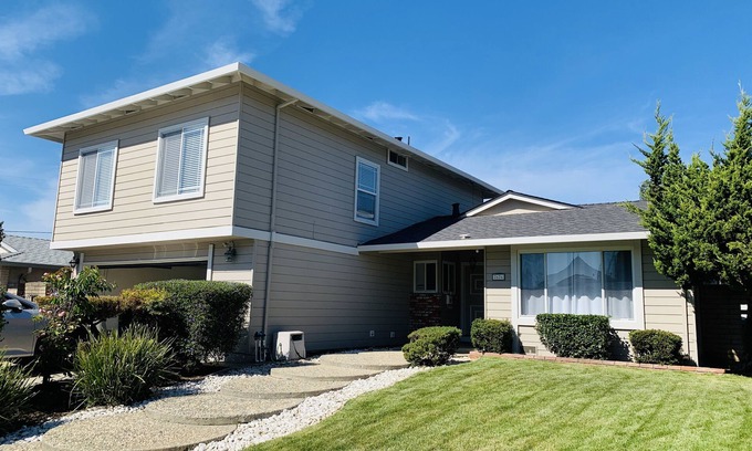 South San Jose House | Charming House in San Jose Evergreen 5Br/3Bt 8Beds