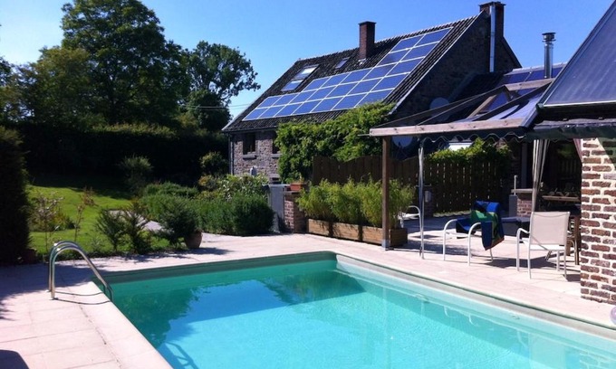 La Reid House | Charming House in Theux with Private Pool