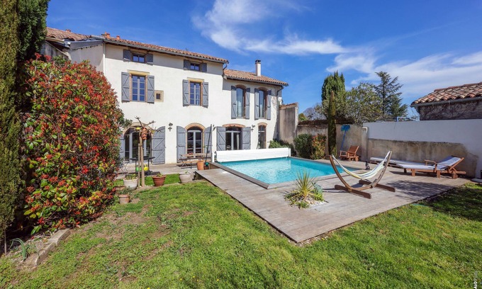 Lisle-sur-Tarn House | Charming house - Swimming pool - Hypercentre - 300m2