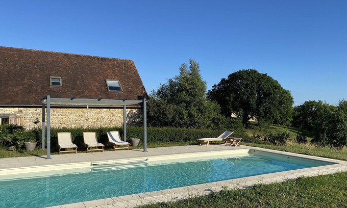 Gignac House | Charming house surrounded by fields with beautiful swimming pool in Haut-Quercy