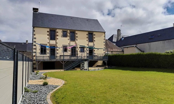 Cuves Cottage | Charming House with Terrace, Near Mont St-Michel, Ideal for Families