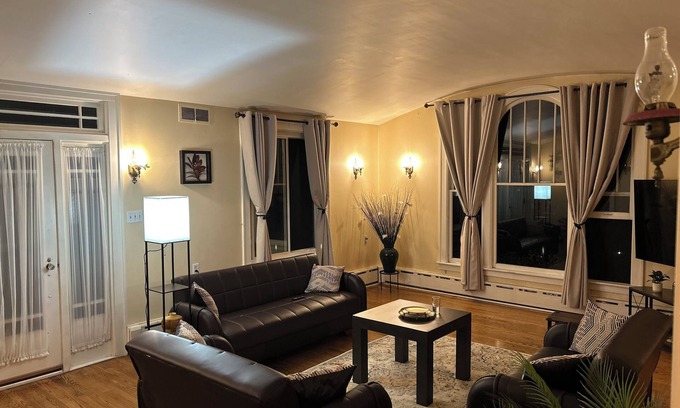 Tire Hill House | Charming Johnstown Getaway - 3BR Home with AC, WiFi & Private Creek Access