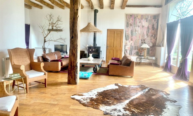 Cosne-Cours-sur-Loire Cottage | CHARMING LONGERE in BURGUNDY 3* - Absolute Calm, Paris 1h30 - Sancerre 11km.