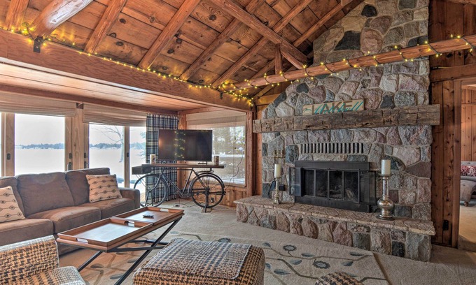 Cadillac Cabin | Charming Lake Mitchell Cabin w/ Waterfront Views!