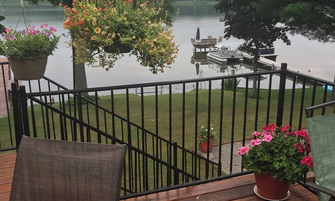 Sheridan House | Charming lakefront cottage with baby grand piano to use by qualified renters.