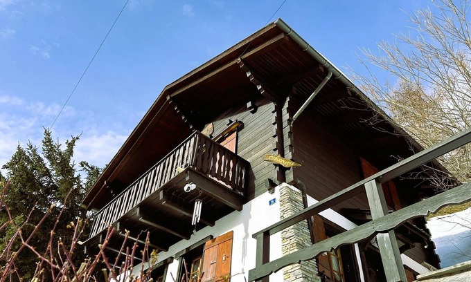 Chandolin Ski Chalet | Charming little cottage on two floors, welcoming and friendly with a magnificent panoramic view, for