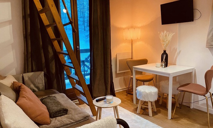 Allos Apartment | Charming mountain studio