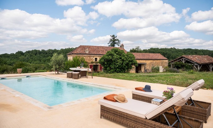 Saint-Marcory Other | Charming old farmhouse, lovingly restored with modern comfort and private pool.