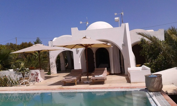 Djerba Ajim Villa | Charming Oriental Villa overlooking our private, not overlooked olive grove