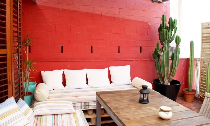 Sant Gervasi – la Bonanova Apartment | Charming Penthouse Barcelona Near Center Private Terrace Minimum stay 32 nights