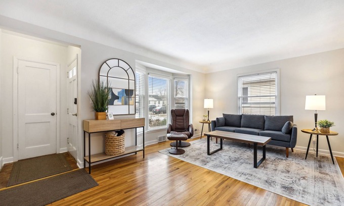 St. Louis Park House | Charming Pet-Friendly 2BR Duplex Haven
