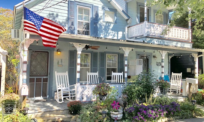 Ocean Grove House | Charming, Pristine Victorian Home 3 blocks to beach, 4 beach badges included