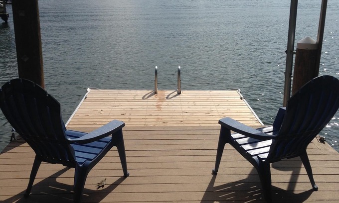 Moneta House | Charming Renovated Waterfront Home with Sunset Views & Deep Water on Wide Cove