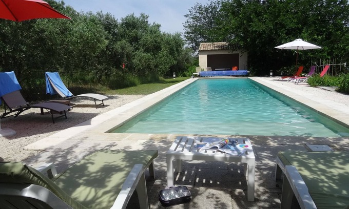 Mazan House | Charming small house in an olive grove with view