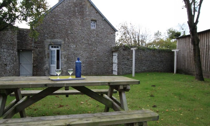 Surville Cottage | Charming Stone House with Enclosed Garden, Near Surville's Haven, Pet-Friendly, Optional Cleaning Service