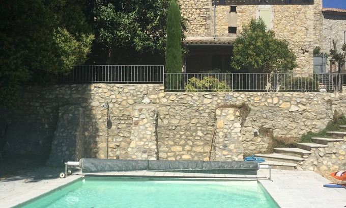 Tornac Other | Charming stone Mas in the Cevennes, with fabulous private pool and terrace