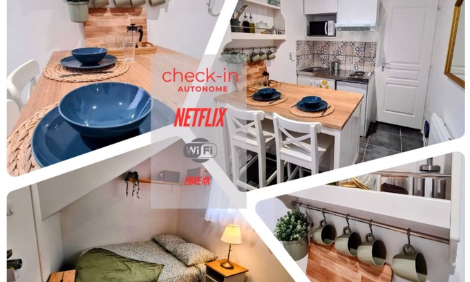 Sens Apartment | Charming Studio in the Heart of Sens/near Station