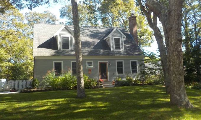 Mashpee Neck House | Charming Summer Home Nestled b/w Poppenesset Bay & Mashpee River
