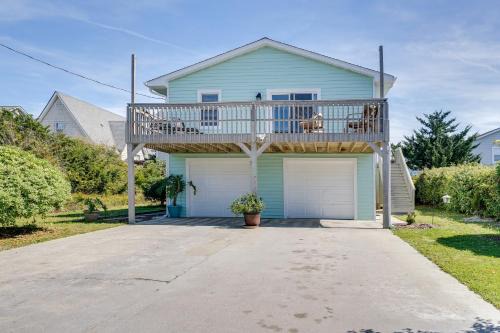 Surf City House | Charming Surf City Beach House - Walk to Ocean!