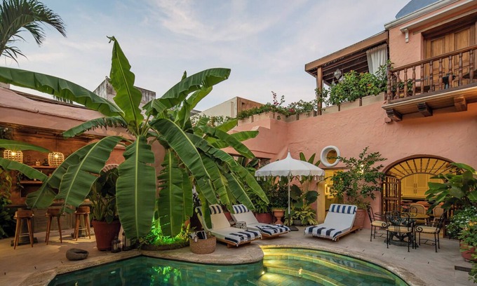 Cartagena Walled City Villa | Charming Villa in Cartagena's Heart-A Blend of Modern Comfort and Historic Charm