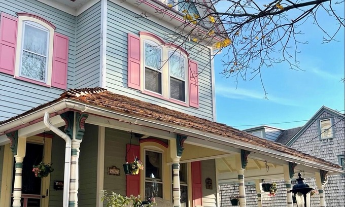 Cape May House | Charming Victorian on Hughes Street, Center of Historic Cape May.