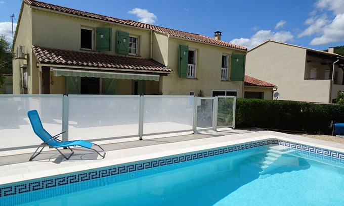 La Tour-Sur-Orb Villa | Charming villa with private swimming pool and garden