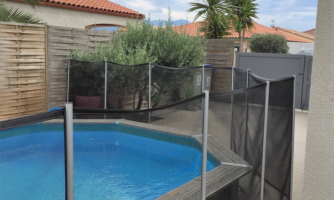 Latour-Bas-Elne Villa | Charming villa 5 mins from the sea with pool/Lovely villa with pool