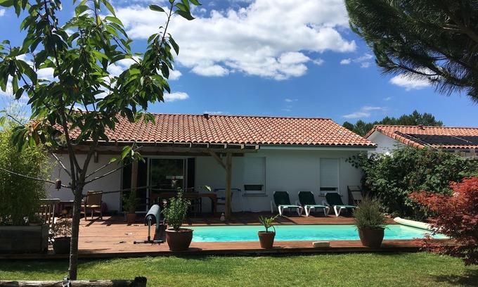 Magescq Villa | Charming villa with heated pool