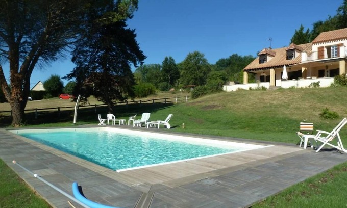 Cazoules House | Charming villa with panoramic views of the Dordogne valley