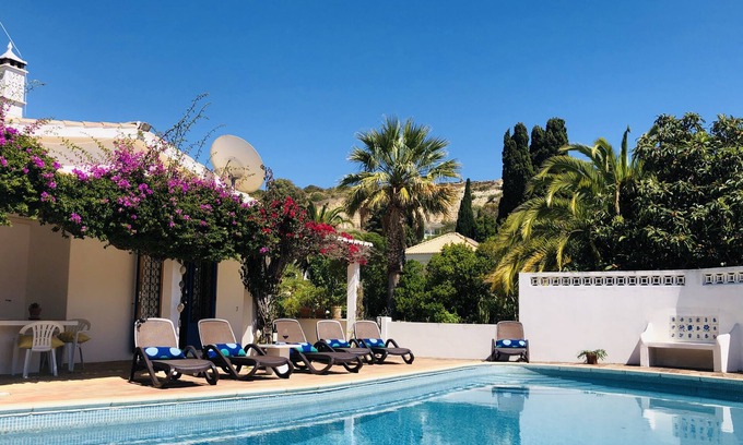 Praia da Luz Villa | Charming Villa with Heated Pool & Large Garden near Sandy Beach, Hiking and Golf