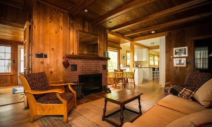 Arcadia House | Charming Waterfront on Herring Lake, Beautiful Views, Walk to Lake Michigan